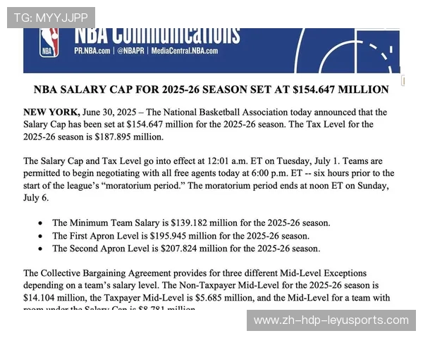 NBA球员薪资制度与工资帽规则解析